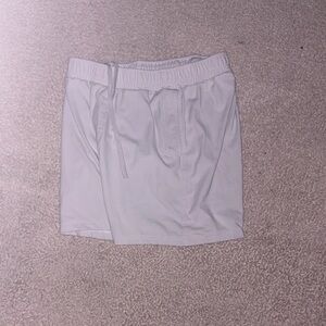 Avalanche Light Gray Active Shorts
